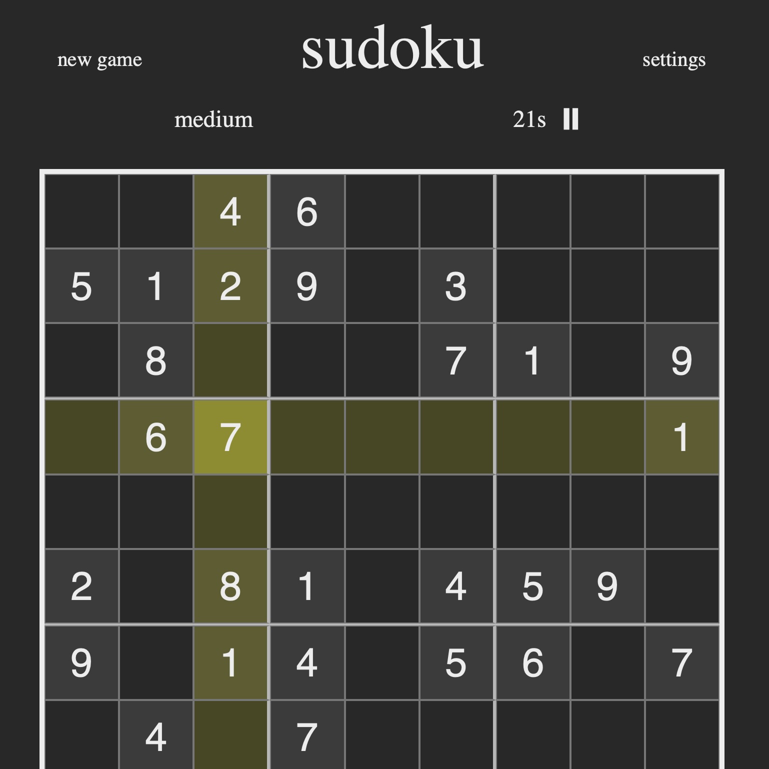 boring sudoku